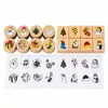 Set de Sellos de Goma de Madera Navideños para Scrapbooking Tarjetas Decoración Regalos Festivos Venta al por Mayor Directa de Fábrica desde la Fuente
