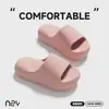Pantuflas de Suela Gruesa para Hombre, Transpirables Antideslizantes de Verano para Interiores en Casa, Silenciosas para Parejas, Pantuflas de Eva para Mujer, Uso Exterior de Verano