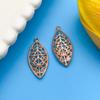 Amazon Venta Caliente Transfronteriza KC Oro 30 Colgante de Aleación de Mariposa Vintage Flor de Rosa Hoja Accesorios de Joyería al por Mayor
