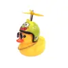 Ventas Directas de Fábrica Adornos para Coche y Moto Patito Amarillo Casco de Celebridad de Internet Pato Rompevientos Exterior para Motocicleta