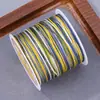 Boting No. 72, estilo chino, teñido en degradado, hilo de jade colorido para pulseras, collares, colgantes y joyería hechos a mano