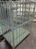 Marco de coche tipo valla de puerta semiabierta carrito de vuelco pieza de coche en stock fábrica de ropa puede