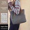 Bolso de hombro único de lona gruesa para uso artístico y diario, transfronterizo, al por mayor, moderno, simple, casual, versátil, bolsa de mano para estudiantes