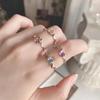 Anillo Lindo de Dibujos Animados My Melody, Estilo Dulce y de Nicho, Suave y Delicado, Lujo Ligero, Versátil, Anillo Simple para el Dedo Índice