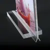 Al por mayor 10x 20cm Marca Taiwán acrílico letrero Taiwán marca de vino marca de precio transparente etiqueta de precio para dibujar 7006