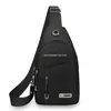 Bolso de Pecho de Moda Tendencia Bolso de Hombro para Hombre Versátil Casual para Salir Mochila Pequeña Multifuncional para Correr Deportes Bolso de Pecho