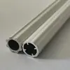 Cortina de Gaze Macia Personalizada Acessórios para Trilho de Cortina de Metal Liga de Alumínio Tubo Redondo Motor para Persianas Rolantes Elétricas Gaze Macia Vários Tubos