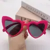 Gafas de Sol de Corazón de Moda Transfronterizas, Gafas para Dama de Honor, Gafas Estilo Influencer, Gafas de Fiesta Europeas y Americanas, Gafas para Actuación