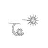 Pendientes de plata de ley S925 para mujer, pequeños pendientes con forma de palillo para la oreja, sencillos, con pasador para dormir, pequeños pendientes con aguja antibloqueo