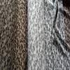 Fornecimento de Tecidos de Lã Tricotados de Lã, Tecidos Jacquard com Estampa de Leopardo, Tecidos Especiais para Casacos Femininos de Outono e Inverno, Modelos de Vendas Diretas de Fábrica