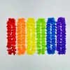 Guirnalda de Flores Hawaianas para Colgar en el Cuello de Amazon Transfronterizo Set de Fiesta Colorido de 24 Piezas de Flores