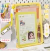 Bolsas para Provas de Estudantes Podem Conter Livros Didáticos, Bolsas para Aulas de Reforço, Bolsas para Documentos A4 de Cor Clara, Bolsas Portáteis com Zíper, Pastas Dobráveis de Grande Capacidade