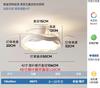 Luz de Ventilador Invisível Transfronteiriça 2026 Novo Modelo de Luz de Ventilador de Teto para Sala de Estar, Sala de Jantar, Quarto com Ventilador e Luz Integrados