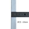 1-8cm spot nylon preto e branco dupla face lixado espessado elástico atacado macio largo borracha elástica cinto cós