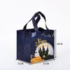 Bolsa de Mano de Tela No Tejida Personalizada Halloween Colorida Bolsa para Empaque de Dulces Calabaza Logotipo Impreso Halloween Regalo Divertido