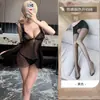 Conjunto de lencería sexy en un estilo puro y seductor, ropa de dormir sexy con cordones y diseño calado para mujer, lencería popular y seductora que no requiere ser retirada