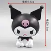 Celebridade da Internet Kt Cat My Melody Figuras Decorativas para Bolo de Aniversário de Meninas Desenho Animado Kuromi Kitty Decorações de Confeitaria
