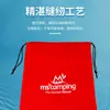 Bolsa de Almacenamiento para Cuerda de Saltar Negra de Poliéster, Oxford Deportivo Impermeable con Bolsillo de Cordón