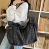 Bolso Casual de Lona Bolso Cruzado de Hombro de Mezclilla para Mujer Primavera 2026 Gran Capacidad Bolso de Mano Informal Bolso de Tela Ligero para Mujer