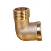 Cotovelo de Cobre Espessado com Fio Interno e Externo Cotovelo de Cobre 90 Graus Dentes Internos e Externos Tubo de Cotovelo de Cobre Cotovelo de Cobre Conector de Cobre