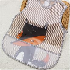 Fuente mercado nocturno overol coreano de nube para niños babero para comer para bebé EVA lavable babero impermeable