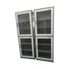 Armário de Arquivo com Porta de Vidro Transparente, Armário de Armazenamento de Documentos, Armário de Arquivo de Metal e Vidro com Porta Única, Atacado do Fabricante