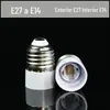 Adaptador de soquete de lâmpada B22E14 para E27E40GU10 fio pendente baioneta para rosca Lukou adaptador de base para soquete de lâmpada