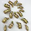 Copo de Graxa Reto de Cobre 7940 Tipo Conector de Bico de Graxa Bico de Graxa Angulado 45 Graus 90 Graus DIN71412 Bico de Graxa Reto