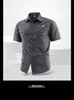 Camisa de Secado Rápido Jeep Spirit Jeep Verano, Camisa de Manga Corta sin Planchar, Camisa de Trabajo de Verano para Hombre, Protección Solar