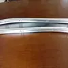 Doblado, doblado por estiramiento, perfil industrial de aluminio, estirado, muestra, procesamiento de producto industrial de aleación de aluminio de forma especial, doblado por estiramiento y soldadura