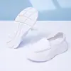 Zapatos de Trabajo para Enfermera de Piel de Vaca para Mujer Estilo para Todas las Estaciones Suela Suave Cómodos Transpirables Antideslizantes Para Estar de Pie Mucho Tiempo No Cansan los Pies Zapatos de Enfermera Zapatos para Mujer