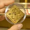Pegatina para Teléfono Modelo Nuevo Año del Caballo de Oro Puro 999 con Adhesivo Posterior, Contiene 2 mg de Oro, Regalo de Año Nuevo, Directo de Fábrica