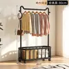 Cabide de Roupa Duplo para Quarto de Casa, Mesa de Cabeceira, Cabide de Roupas, Apartamento Pequeno, Cabide Secundário de Mesa de Cabeceira, Varal Móvel