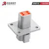 DT04-4P-L012 Conector para automóvil tipo Deschi con brida conector impermeable enchufe de arnés de cables de empalme de 4 orificios