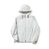 Chaqueta con capucha para hombre Leavo Johnson, ligera, cortavientos, repelente al agua, protección solar para exteriores, nueva 6493