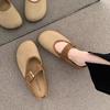 Pantuflas Birkenstock Impermeables para Mujer, Nueva Colección Primavera 2025, Punta Redonda, Slip-On, Medio Zapato, Pantuflas Birkenstock Mary Jane