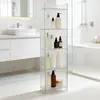 Estante Transparente de Acrílico Multicamadas, Prateleira de Armazenamento Multifuncional Espessada à Prova d'Água, Suporte de Exibição para Escritório e Casa, Personalização de Fábrica