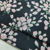 Tecido Jacquard Relevo Estéreo de Tulipa Francesa Primavera e Outono Fio Tingido Retrô Tecido para Roupas Bolsas de Moda Roupas Femininas