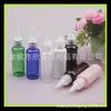 Botella color té con tapón de punta de 50 ml Botella con tapón de punta para esencia Botella de pigmento Botella de esencia con boca de punta Botella para cebo de pesca Botella de medicina