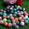 Shixi Bisutería Decorativa al por Mayor Bolas de Pascua Transfronterizas Huevos Redondos de Piedra Natural (No Ovalado)