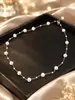 Collar de perlas en forma de Y, ligero, de lujo, nuevo estilo 2024, con borlas de perlas, cadena para el cuello, cadena de clavícula de alta gama para mujer, combina con todo.