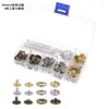 655 # Conjunto de Botões de Pressão Metálicos 10mm para Bolsas DIY Reparo de Couro Botões Rebite Amazon Transfronteiriço