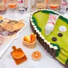 Nuevo Imán Creativo para Refrigerador DIY Historia del Pan Diversión para Niños Juguete de Plastilina Casa de Juego Set de Creación