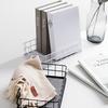 Cesta de almacenamiento de escritorio de hierro forjado, cesta de almacenamiento de refrigerios, cesta de almacenamiento, decoración de mesa, cesta de almacenamiento de libros, marco de almacenamiento de cosméticos