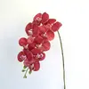 Flores Artificiais Phalaenopsis Impressas em 3D de Alta Qualidade Flores Falsas Sala de Estar Atmosfera Aconchegante Arranjo de Flores para Chão de Casamento Adereços de Casamento