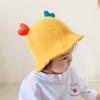 Gorro de bebé para bebé, bonito y súper bonito, gorro de pescador tejido para primavera y otoño para niños, estilo coreano, de moda para otoño e invierno para niños y niñas.