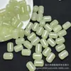 Jade Hetian Cor de Água Clara Contas Cilindricas 8x12mm Contas Soltas Venda por Atacado DIY Joias de Jade Pulseiras Colares Acessórios de Jade