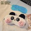 Linda Máscara de Ojos de Peluche para Mujeres para Dormir, Bloquear la Luz, Aliviar la Fatiga Visual, Proteger los Ojos, Dormir, Dormir, Especial para Estudiantes durante el Descanso para Almorzar