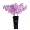 Galho único curto galho único 3 garfos alta qualidade simulação flor de pereira mini galho único cabo flor de pereira galho curto flor artificial atacado