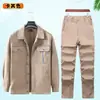 Traje de Trabalho de Algodão Fino de Verão para Homens, Uniforme Respirável para Oficina Mecânica com Tiras Refletoras, Vestuário de Proteção para Trabalhadores de Obra